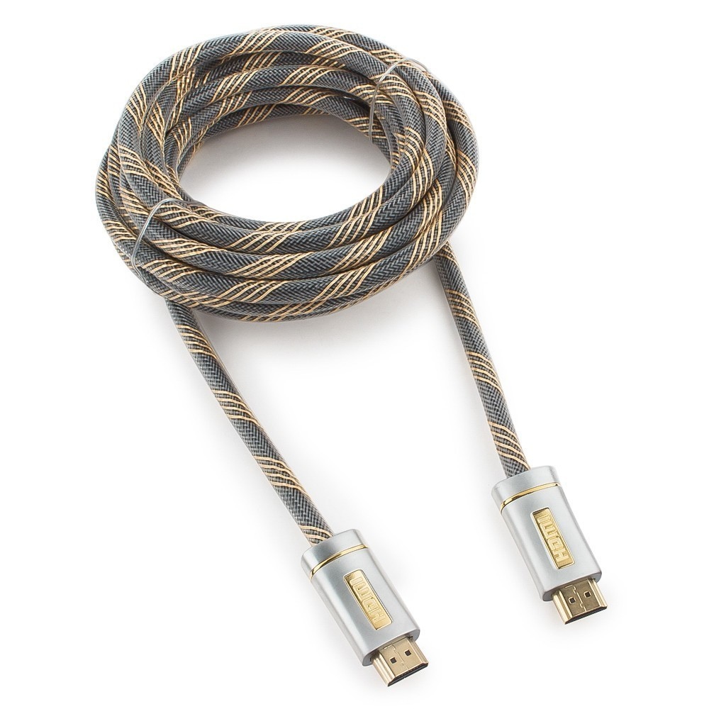 

Кабель HDMI(19M)-HDMI(19M) v2.0 4K, 4.5 м, золотистый Gembird/Cablexpert PLATINUM (CC-P-HDMI02-4.5M), 0