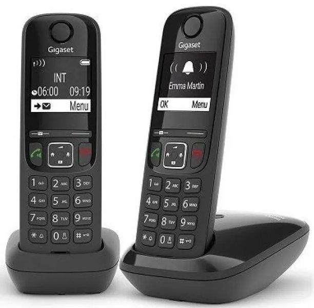 Радиотелефон Gigaset AS690 DUO RUS, DECT, АОН