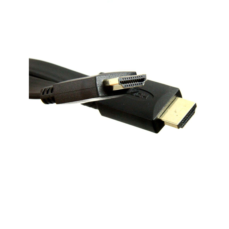 

Кабель HDMI(19M)-HDMI(19M) v2.0 4K, плоский, 3 м, черный VCOM (CG522F-3M)
