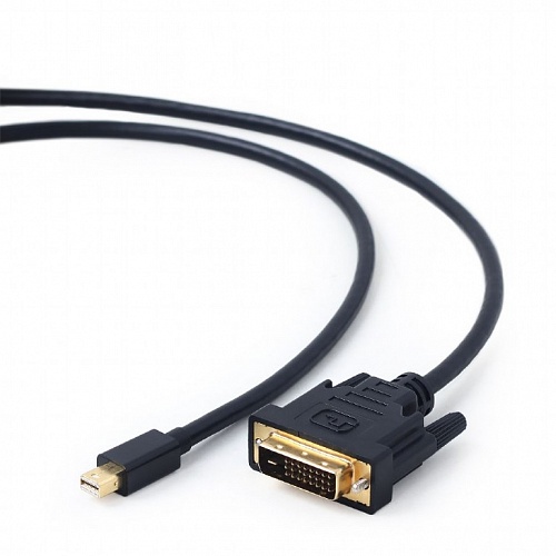 

Кабель DVI(25M)-Mini DisplayPort(M) 4K, 1.8 м, черный Cablexpert (CC-mDPM-DVIM-6)