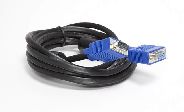 

Кабель-удлинитель VGA(15M)-VGA(15F), ферритовый фильтр, 20 м, черный Krauler (KR-SVGA-15m/f-20.0)