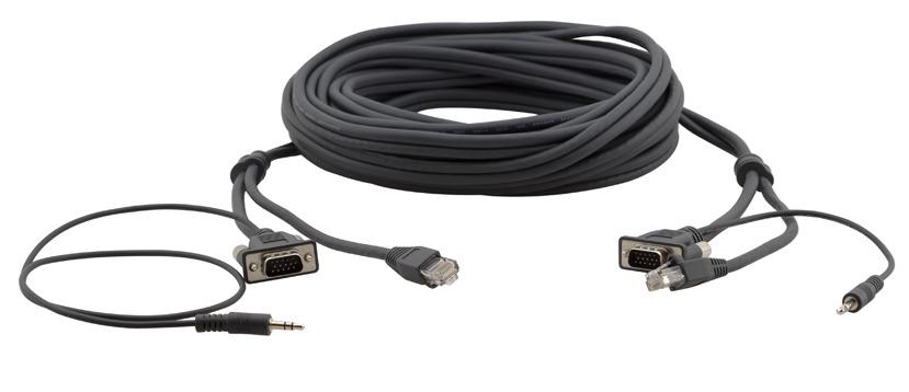 

Кабель VGA(15M)+Mini jack 3.5mm(M)+RJ-45-VGA(15M)+Mini jack 3.5mm(M)+RJ-45, экранированный, 4.6 м, черный Kramer C-GMAC/GMAC-15 (92-2212015), C-GMAC/GMAC-15