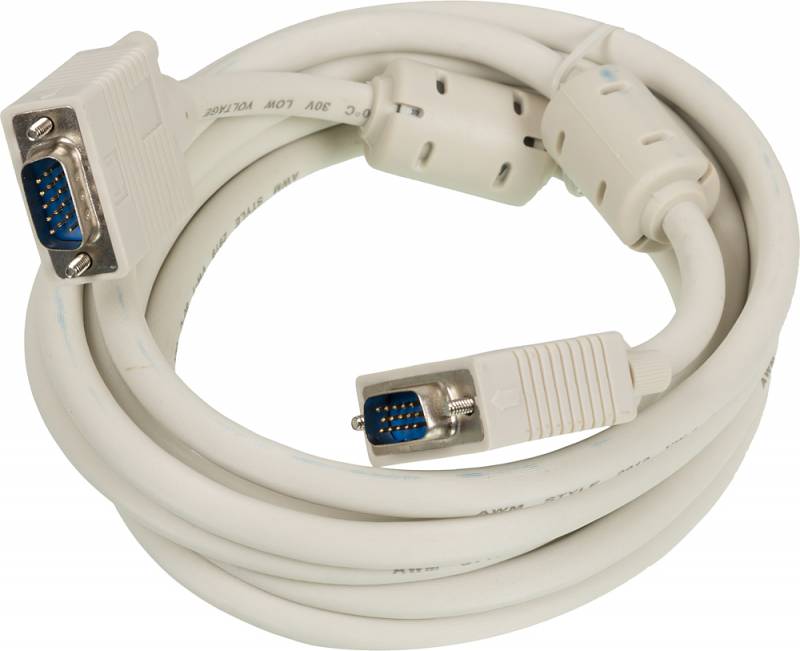 

Кабель VGA(15M)-VGA(15M), ферритовый фильтр, 3 м, серый Ningbo (CAB016S-10F-BR)