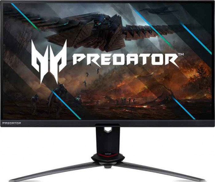 

Монитор 27" Acer Predator XB273UFbmiiprzx IPS, 2560x1440 (16:9), 350кд/м2, 360 Гц, 4 мс, 178°/178°, NVIDIA G-SYNC Compatible, HDMI, DisplayPort, USB-Hub, черный (UM.HX3EE.F05), XB273UFbmiiprzx