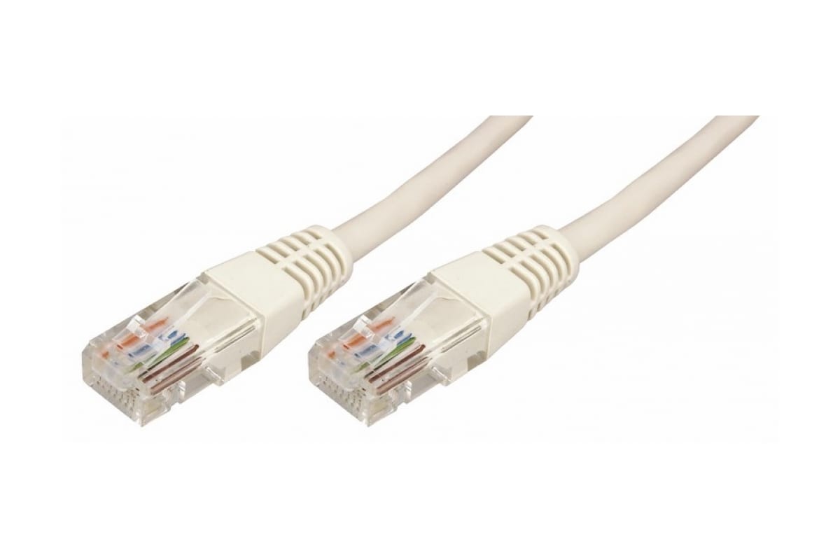 

Патч-корд UTP кат.5e, 10 м, RJ45-RJ45, серый, REXANT (18-1009)