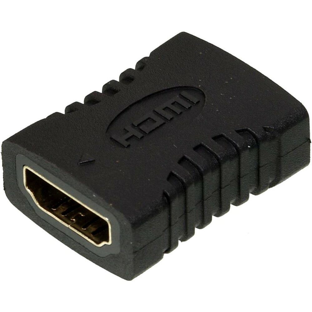 Переходник (адаптер) HDMI(19F)-HDMI(19F) v2.0 4K, экранированный Buro (BHP-ADP-HDMI-2.0) - фото 1