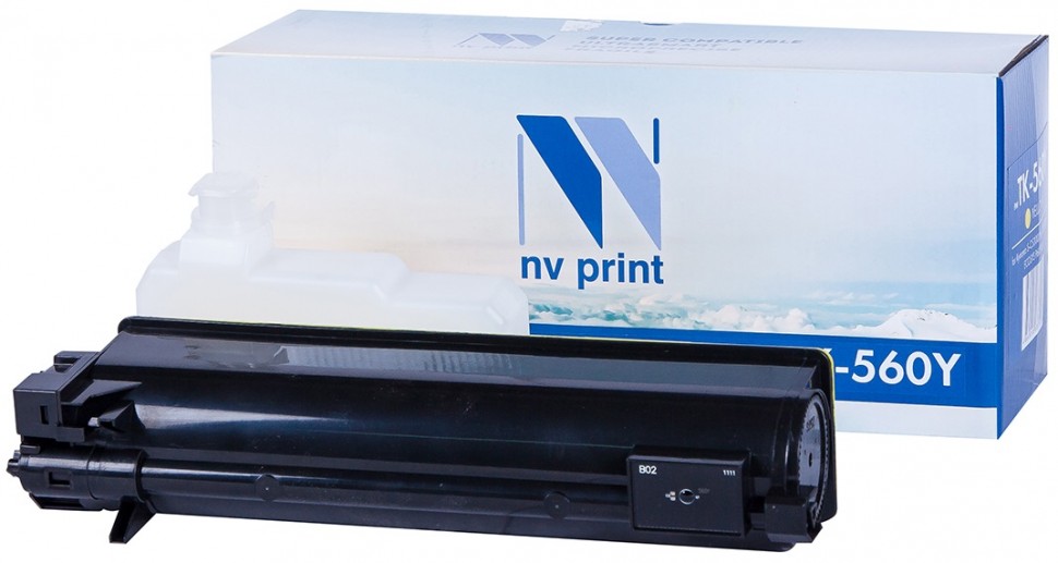 

Картридж лазерный NV Print NV-TK560Y (TK-560Y/1T02HNAEU0), желтый, 10000 страниц, совместимый для Kyocera FS-C5300DN/C5350DN/ECOSYS P6030cdn