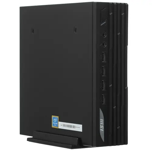 

Неттоп-платформа MSI PRO DP21 11MA-025BRU, Intel Pentium G6405 4.1 ГГц 2xDDR4 SODIMM, WiFi, BT, черный (936-B0A411-070), 11MA-025BRU