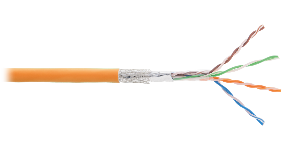 

Витая пара SFTP кат.5e, 4 пары, CU, 305м., внутренний, одножильный, LSZH, оранжевый, NIKOLAN (NKL 9300C-OR)
