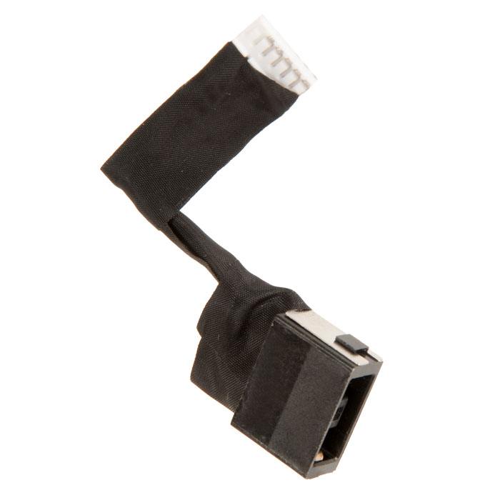 Разъем питания 50.4AO02.011 для Lenovo Thinkpad P50S, T550, W550S, T560, прямоугольный, с кабелем (631025)