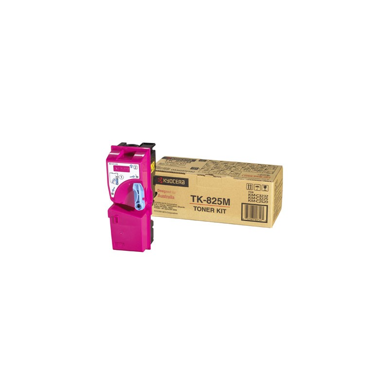 

Картридж лазерный Kyocera TK-825M/1T02FZBEU0, пурпурный, 7000 страниц, оригинальный для Kyocera KM-C2520, KM-C3225, KM-C3232, KM-C2525E, KM-C3232E, KM-C4035E, TK-825M