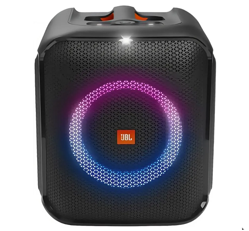 

Портативная акустика JBL Partybox, 100 Вт, AUX, USB, Bluetooth, подсветка, черный (JBLPARTYBOXENCORE-BK), Partybox