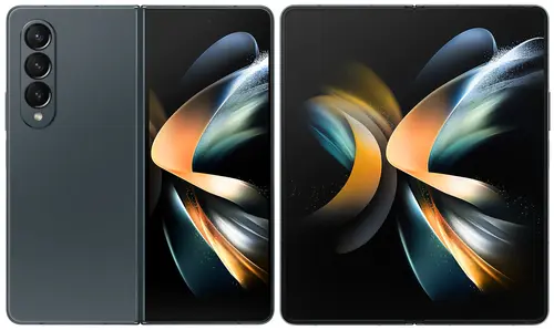 

Смартфон Samsung Galaxy Z Fold 4, 7.6" 1768x2208 Dynamic AMOLED 2X, Qualcomm Snapdragon 8 Gen1, 12Gb RAM, 256Gb, 3G/4G/5G, NFC, Wi-Fi, BT, 3xCam, 2-Sim (nano SIM+eSIM), 4400 мА⋅ч, USB Type-C, Android 12, серый (SM-F936BZADMEC), Galaxy Z Fold 4