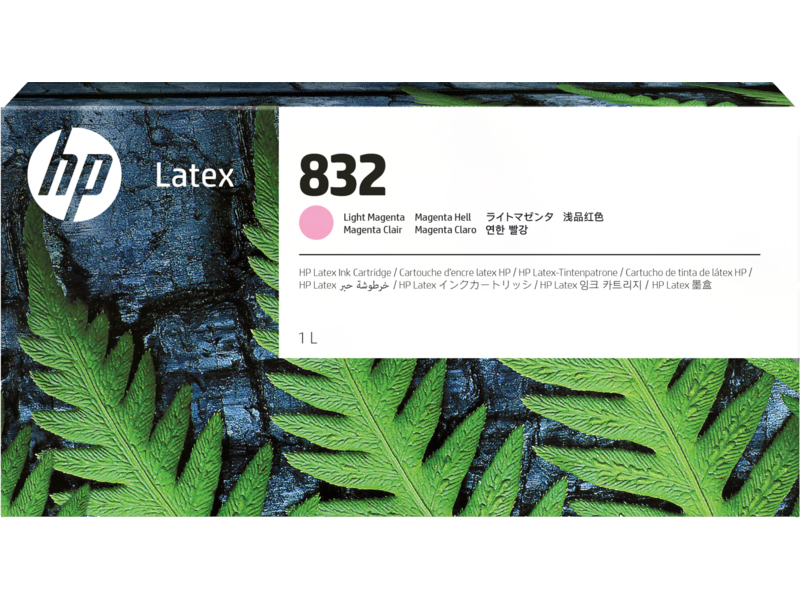 

Картридж струйный HP 832 (4UV80A), светло-пурпурный, оригинальный, объем 1 л для Latex 700, 832