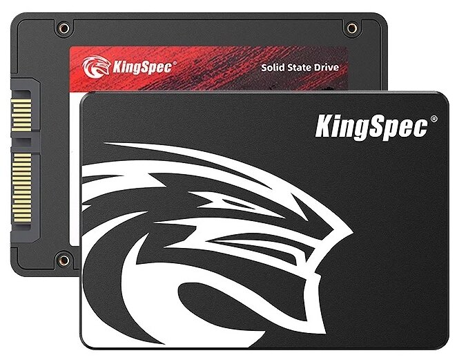 

Твердотельный накопитель (SSD) KingSpec 256Gb P3, 2.5", SATA3 (P3-256)