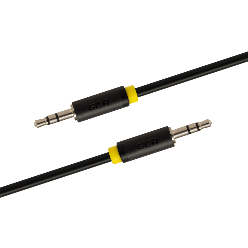 

Кабель соединительный Jack 3.5mm(M)-Jack 3.5mm(M), 25 см, черный/желтый Greenconnect (GCR-AVC1114-0.25m)