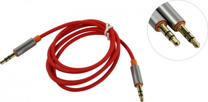 Кабель соединительный Jack 3.5mm(M) Jack 3.5mm(M), 1 м, Jet.A
