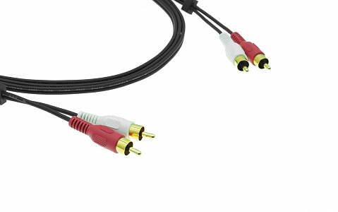 

Кабель соединительный 2xRCA(M)-2xRCA(M), 4.6 м, черный Kramer C-2RAM/2RAM-15 (95-0202015), C-2RAM/2RAM-15