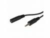 Кабель-удлинитель Jack 3.5mm(M) Jack 3.5mm(F), 2 м, Ningbo