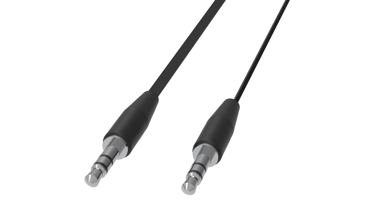 

Кабель соединительный Jack 3.5mm(M)-Jack 3.5mm(M), 1 м, черный Ritmix (RCC-140)