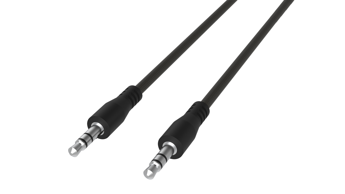 

Кабель соединительный Jack 3.5mm(M)-Jack 3.5mm(M), 1 м, черный Ritmix (RCC-240)