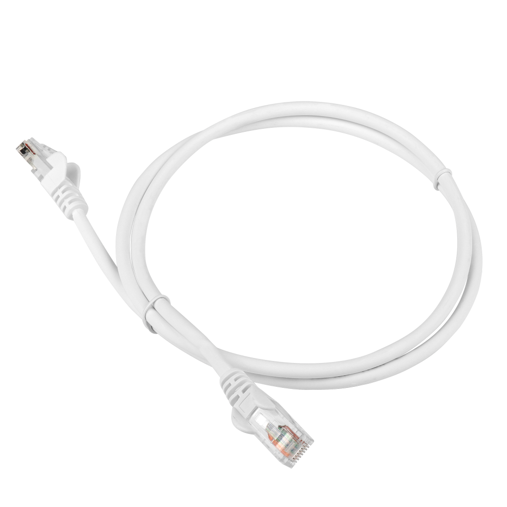 

Патч-корд UTP кат.5e, 1.5 м, RJ45-RJ45, белый, LSZH, Lanmaster (LAN-PC45/U5E-1.5-WH)