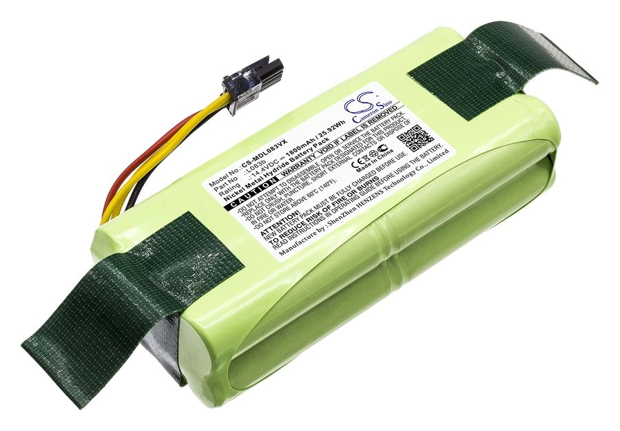 Аккумулятор CameronSino CS-MDL083VX, 1.8Ah 14.4V для Midea, зеленый