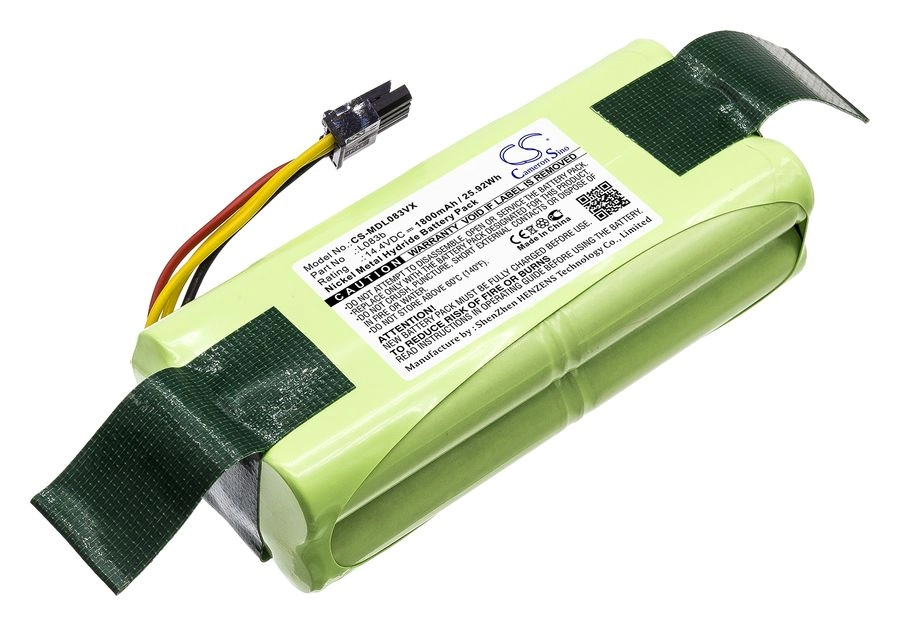 

Аккумулятор CameronSino CS-MDL083VX, 1.8Ah 14.4V для Midea, зеленый, CS-MDL083VX