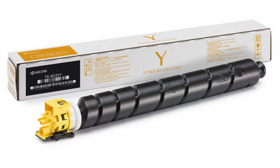 Картридж лазерный Kyocera TK-8335Y/1T02RLANL0, желтый, 15000 страниц, оригинальный, для Kyocera TASKalfa 3252ci/3253ci сняты транспортировочные ограничители, не использовался в печати