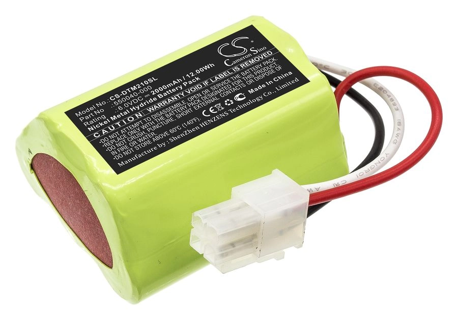 Аккумулятор для принтера CameronSino CS-DTM210SL Ni-MH, 2 А·ч, 6 В для ONeil Microflash 2