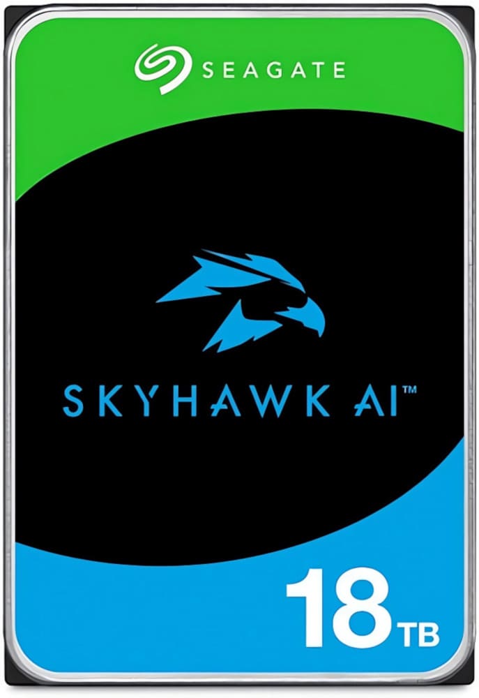 

Жесткий диск (HDD) Seagate 18Tb SkyHawk AI, 3.5", 7200rpm, 256Mb, SATA3 (ST18000VE000)