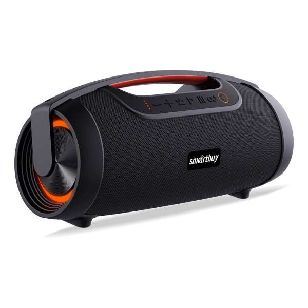 

Портативная акустика 2.0 SmartBuy COMMANDER, 80 Вт, FM, AUX, USB, microSD, Bluetooth, подсветка, черный (SBS-5320), COMMANDER