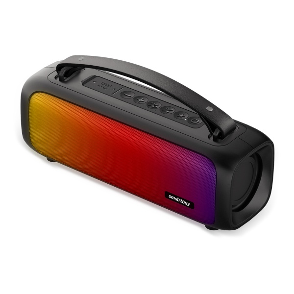 

Портативная акустика 2.0 SmartBuy FIGHTER, 16 Вт, FM, AUX, USB, microSD, Bluetooth, подсветка, черный (SBS-5310), FIGHTER
