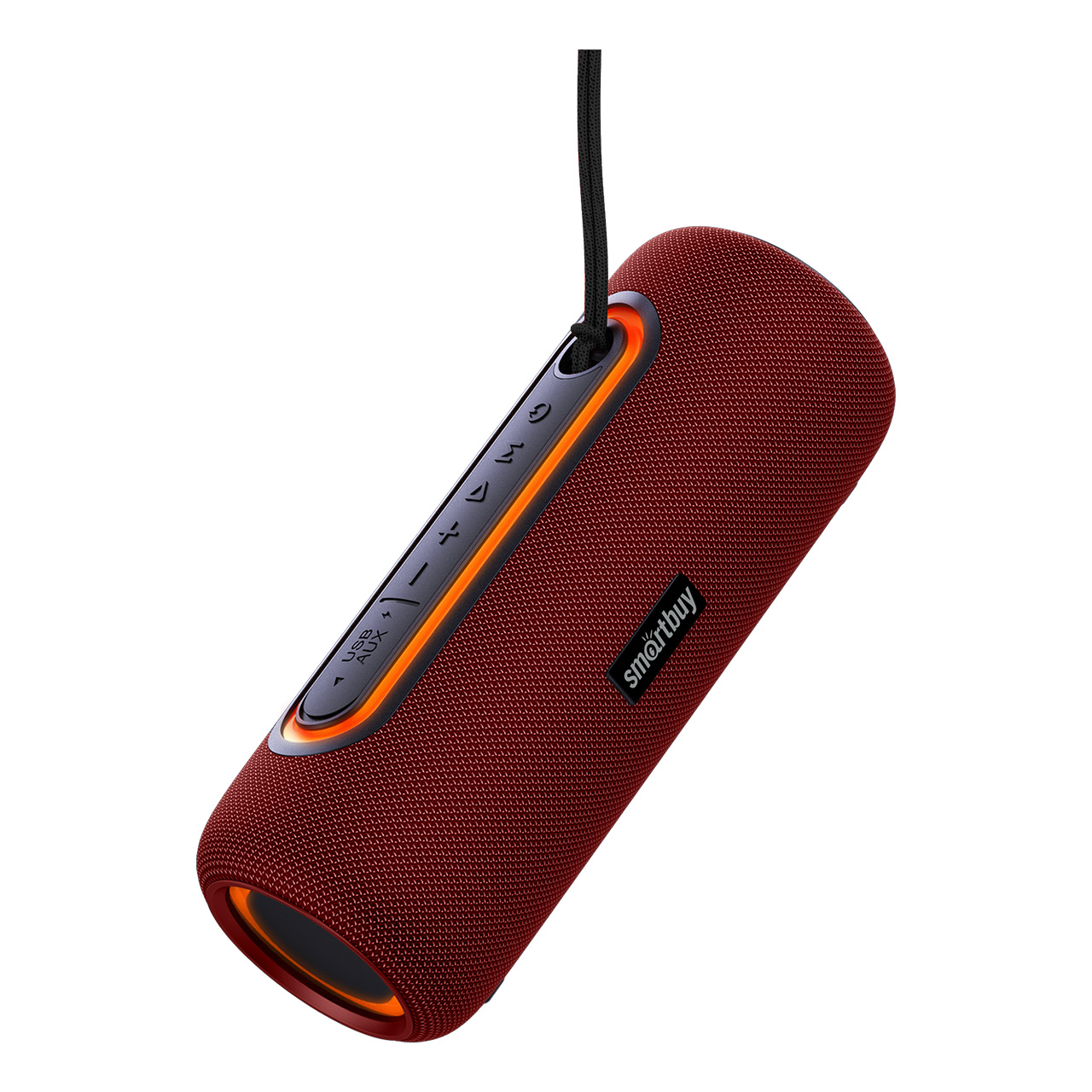 

Портативная акустика 2.0 SmartBuy HERO, 16 Вт, AUX, USB, Bluetooth, подсветка, красный (SBS-5290), HERO