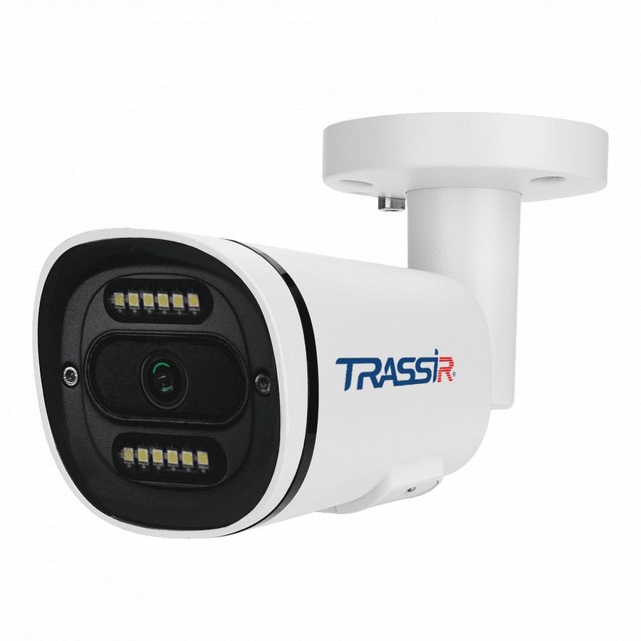 

IP-камера Trassir TR-D2121CL3 2.8 мм, уличная, корпусная, 2Мпикс, CMOS, до 1920x1080, до 25 кадров/с, LED подсветка 35м, POE, -40 °C/+60 °C, белый (TR-D2121CL3 2.8), TR-D2121CL3