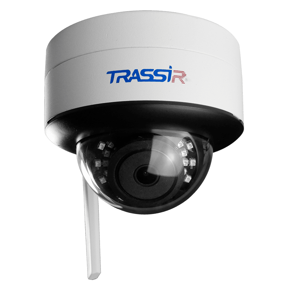 

IP-камера Trassir TR-D3121IR2W v3 2.8 мм, уличная, купольная, 2Мпикс, CMOS, до 1920x1080, до 25 кадров/с, ИК подсветка 25м, WiFi, -40 °C/+60 °C, белый (TR-D3121IR2W v3 2.8), TR-D3121IR2W v3