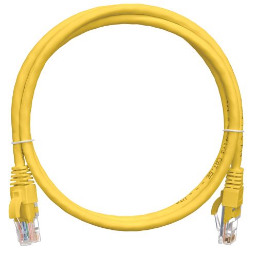 

Патч-корд UTP кат.5e, 1.5 м, RJ45-RJ45, желтый, CU, NIKOMAX (NMC-PC4UD55B-015-YL)
