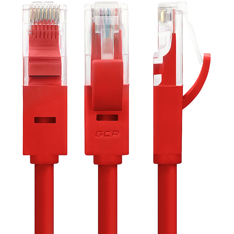 

Патч-корд UTP кат.5e, 15 м, RJ45-RJ45, красный, Greenconnect (GCR) (GCR-LNC04-15.0m)