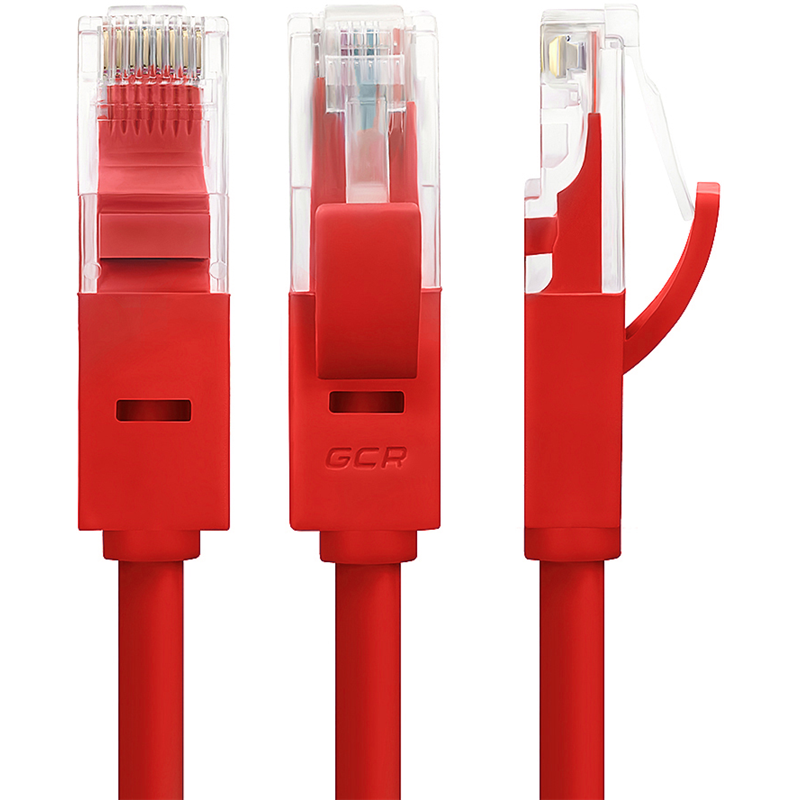 

Патч-корд UTP кат.5e, 1.5 м, RJ45-RJ45, красный, Greenconnect (GCR) (GCR-LNC04-1.5m)