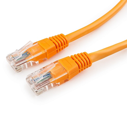 

Патч-корд UTP кат.5e, 1.5 м, RJ45-RJ45, оранжевый, Cablexpert (PP12-1.5M/O)
