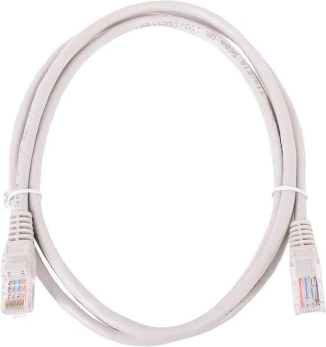 Патч-корд UTP кат.5e, 1.5 м, RJ45-RJ45, серый, Aopen (ANP511_1.5M)