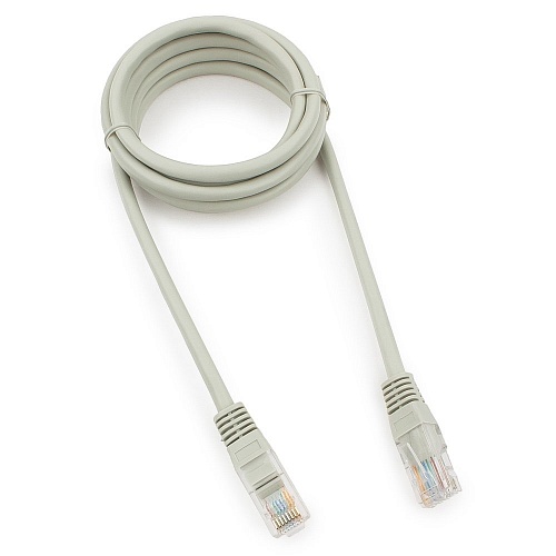 

Патч-корд UTP кат.5e, 1.5 м, RJ45-RJ45, серый, CU, Cablexpert (PP10-1.5M)