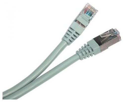 Патч-корд UTP кат.5e, 1.5 м, RJ45-RJ45, серый, CU, Neomax (NM13001-015)