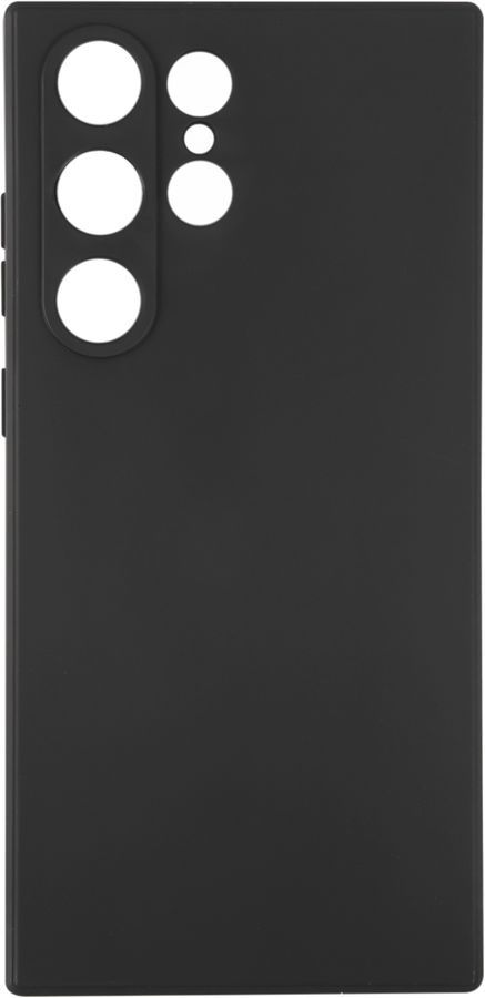 Чехол-накладка Red Line IBox Case с защитой камеры и подложкой для смартфона Samsung Galaxy S23 Ultra, силикон, черный (УТ000033677) - фото 1
