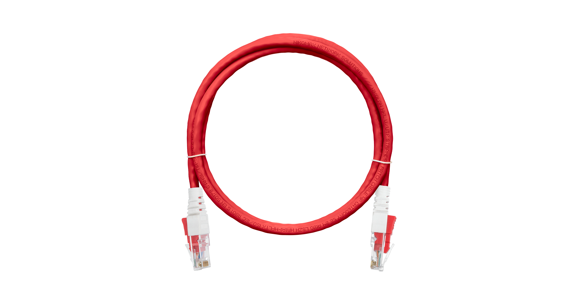 

Патч-корд UTP кат.5e, 1 м, RJ45-RJ45, красный, CU, LSZH, NIKOMAX (NMC-PC4UD55B-010-CS-RD)
