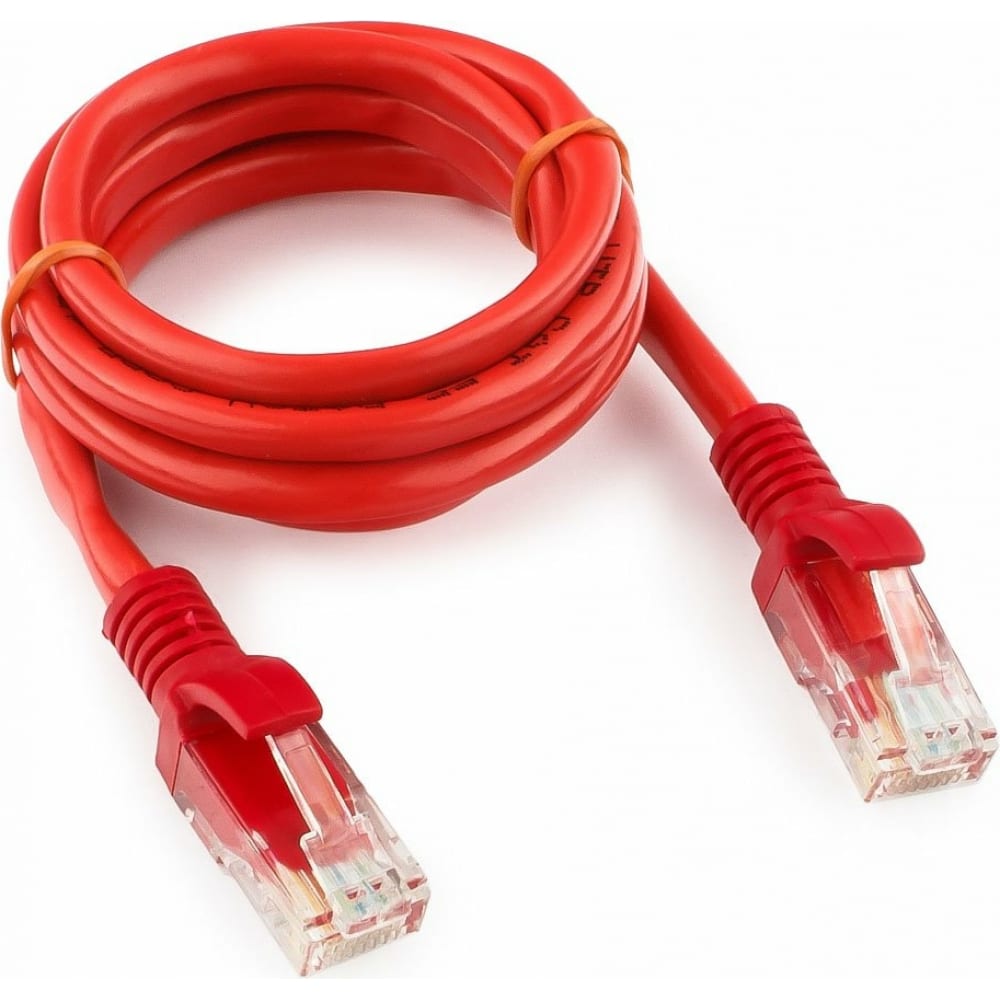 

Патч-корд UTP кат.5e, 1 м, RJ45-RJ45, красный, GEMBIRD (PTCHC1m_red)