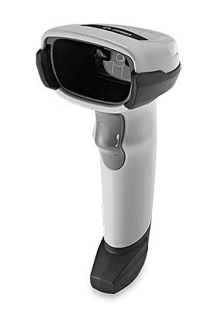 Сканер штрих-кода Zebra DS2200 DS2208-SR, ручной, Image, USB, 1D/2D, USB кабель, белый, IP42 (DS2208-SR6U2100SGW) б/у, после ремонта, следы эксплуатации, комплект полный