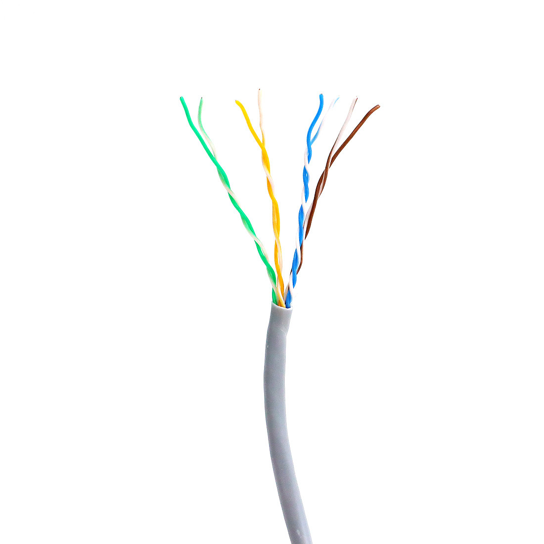 Витая пара Mastero UTP кат.5e 4 пары CU 305м. (MST-UTP4-CU-48-5E-PVC-GY)