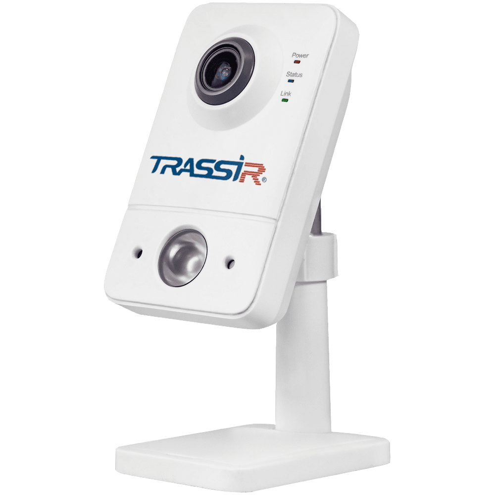 IP-камера Trassir TR-D7121IR1W v2 (2.8 мм), настольная