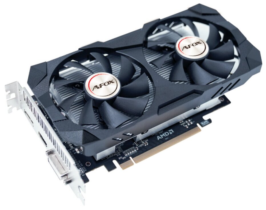 

Видеокарта AFOX AMD Radeon R9 370 DUAL FAN , 4 Гб DDR5, 256 бит, PCI-E, DVI, HDMI, DP, Retail (AFR9370-4096D5H9), Dual Fan